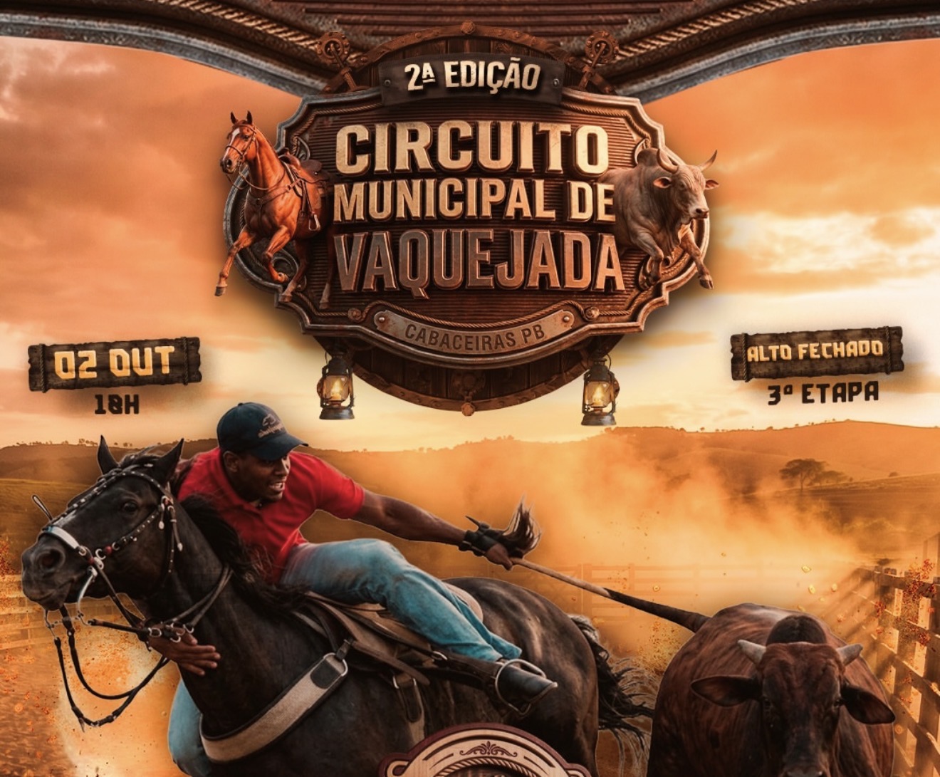 Cabaceiras realiza 3ª etapa do Circuito Municipal de Vaquejada nesta sexta-feir [...]