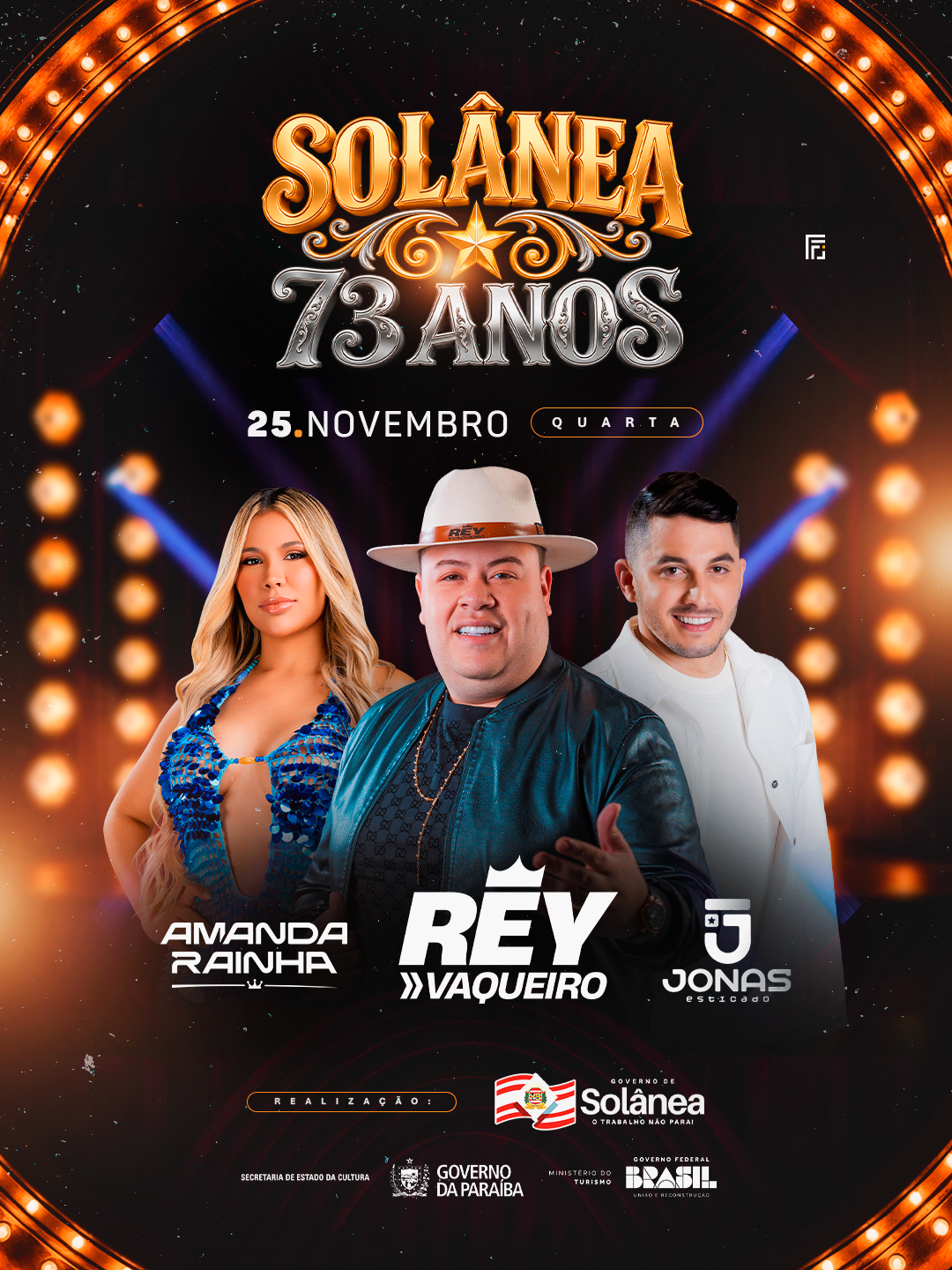 REY VAQUEIRO É DESTAQUE NA FESTA DOS 73 ANOS DE SOLÂNEA