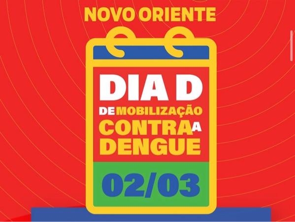 Campanha de conscientização contra a dengue no município 