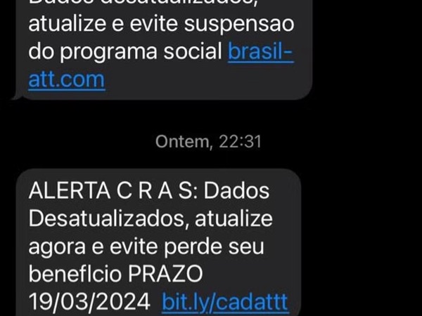 Cedrenses devem tomar cuidado com mensagens falsas sobre o Bolsa Família