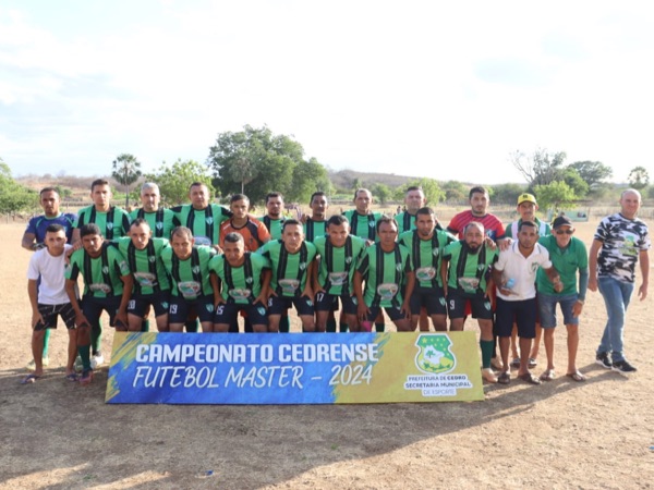 Maguary é bicampeão do Campeonato Cedrense de Futebol Master