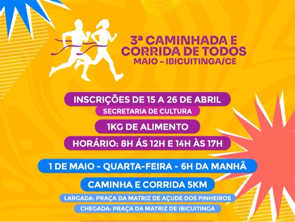 3ª Caminhada e Corrida de Todos