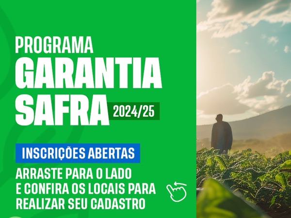 Governo Municipal de Ibicuitinga Realiza Recadastramento de Agricultores Beneficiados pelo Programa Garantia Safra 2024/